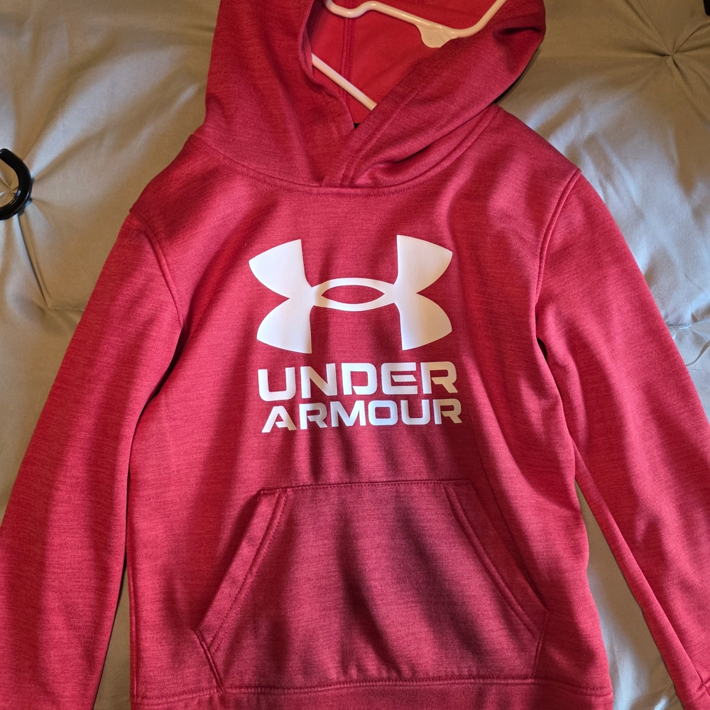 Under Armour Kids Red Hoodie